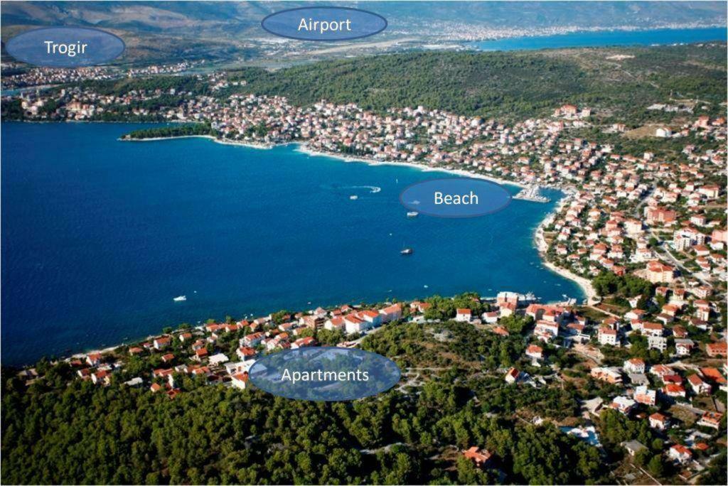 Apartman Tamara Трогир Екстериор снимка